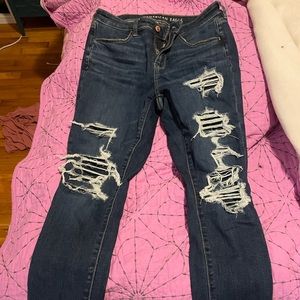 American Eagle jeans all size 10. Barely worn